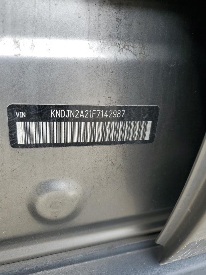 2015 Kia Soul VIN: KNDJN2A21F7142987 Lot: 68966234