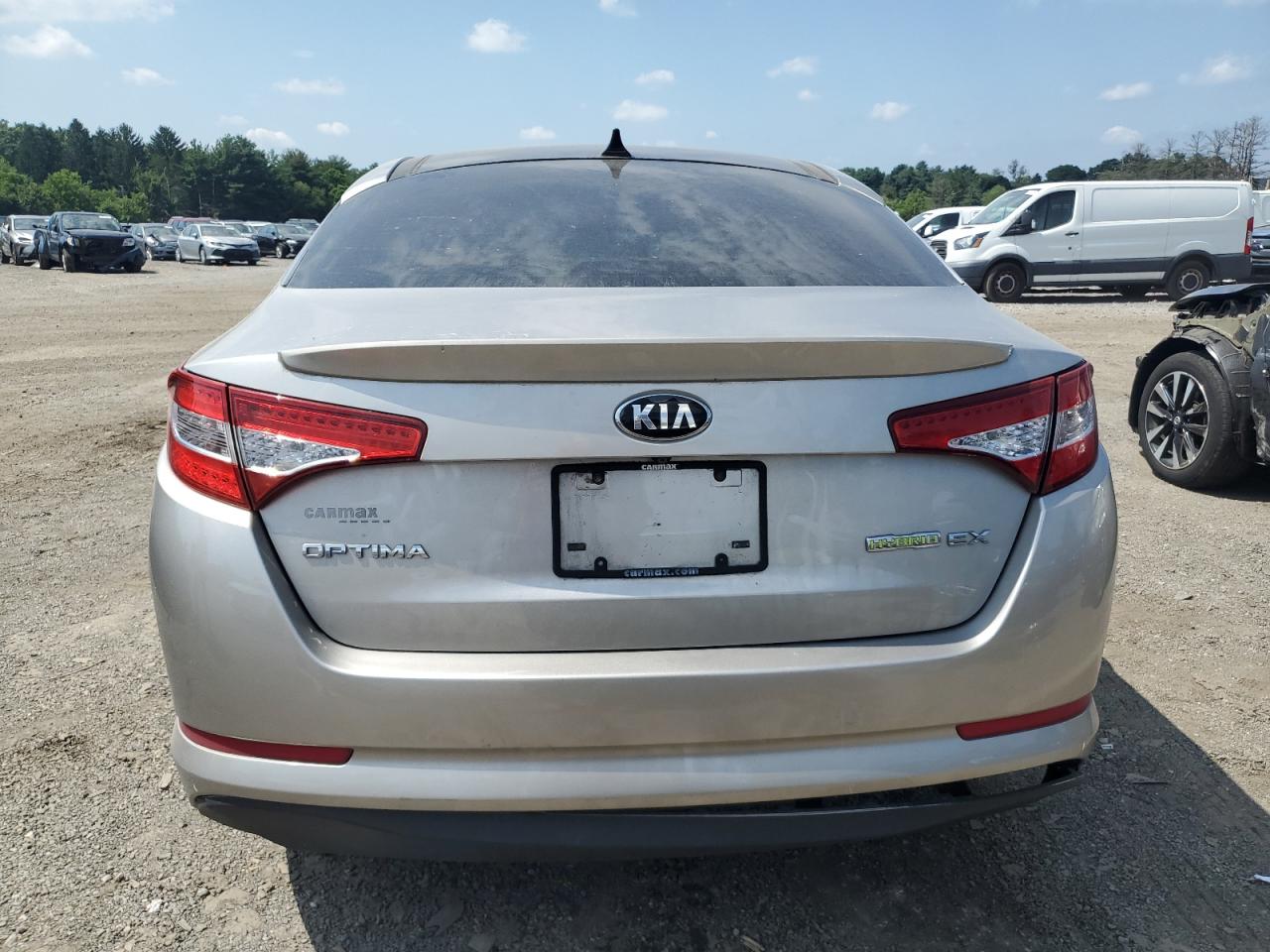 2013 Kia Optima Hybrid VIN: KNAGM4AD2D5057303 Lot: 65428374