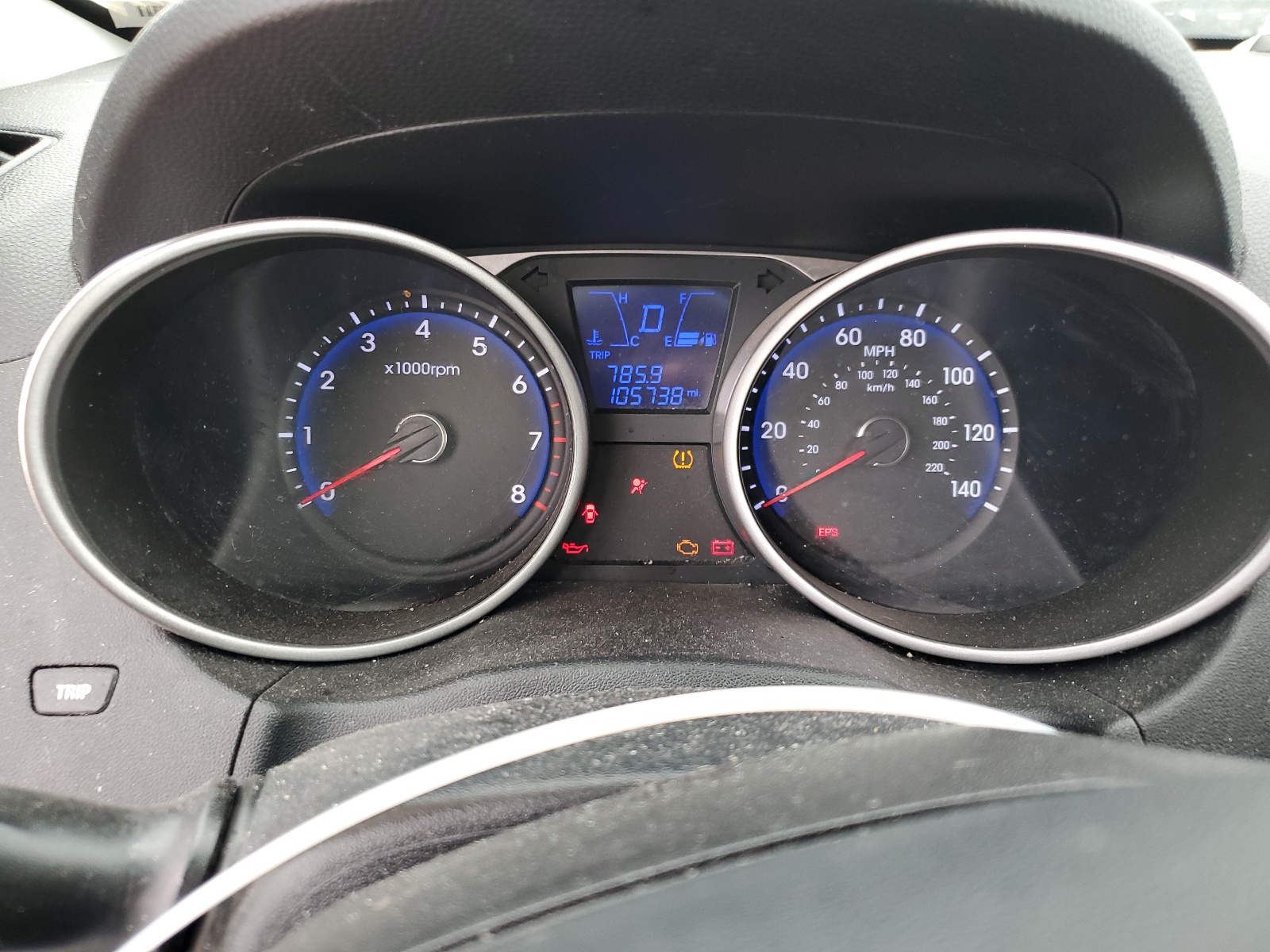 KM8JU3ACXDU670281 2013 Hyundai Tucson Gls