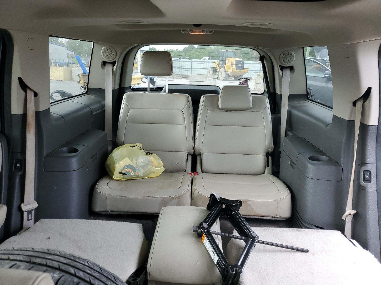 2FMGK5CC1ABA20748 2010 Ford Flex Sel