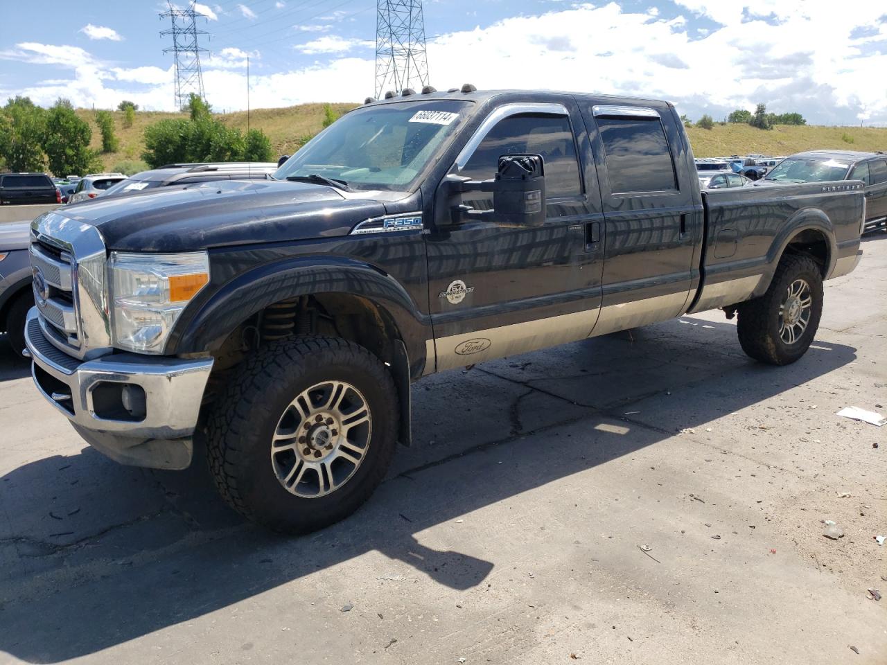 2013 Ford F350 Super Duty VIN: 1FT8W3BT4DEA16222 Lot: 66037114