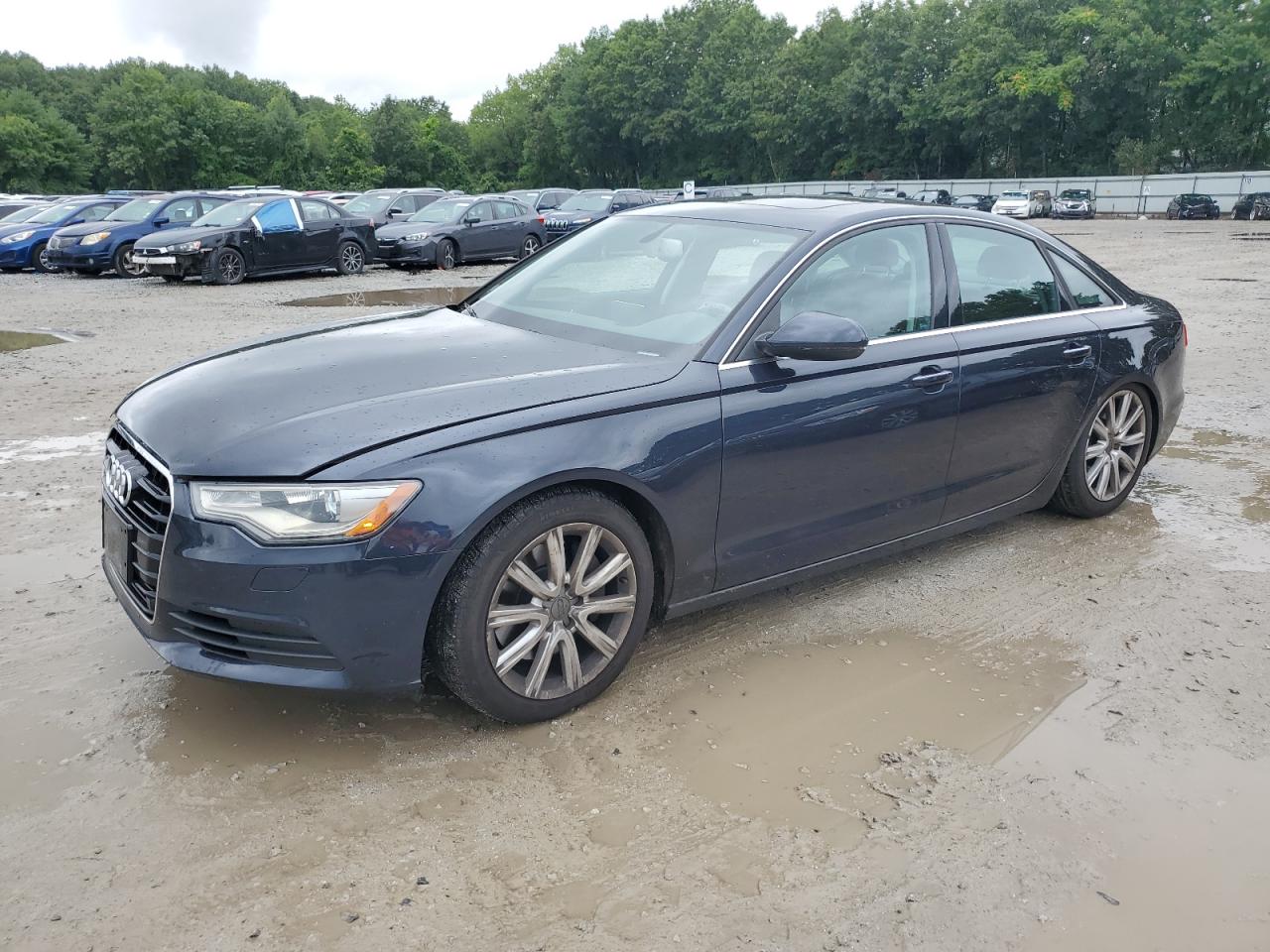 2014 Audi A6 Premium Plus VIN: WAUGFAFC7EN152837 Lot: 63731974
