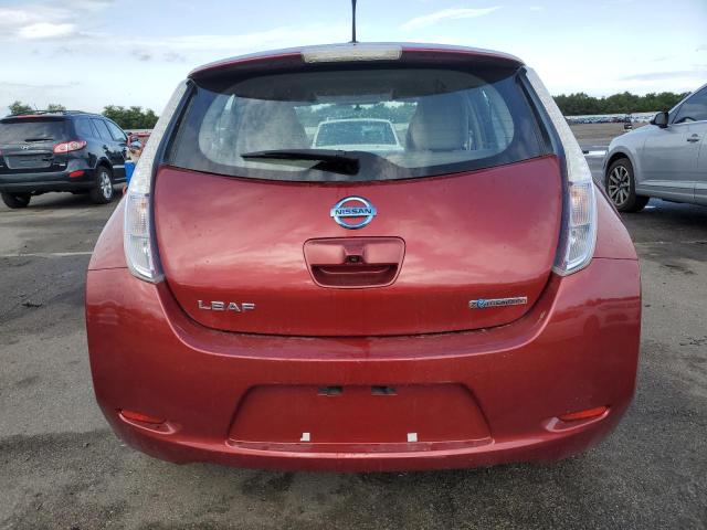 Хэтчбеки NISSAN LEAF 2012 Красный