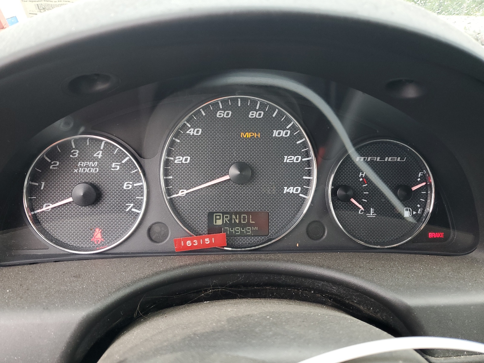 1G1ZT58F77F138235 2007 Chevrolet Malibu Lt