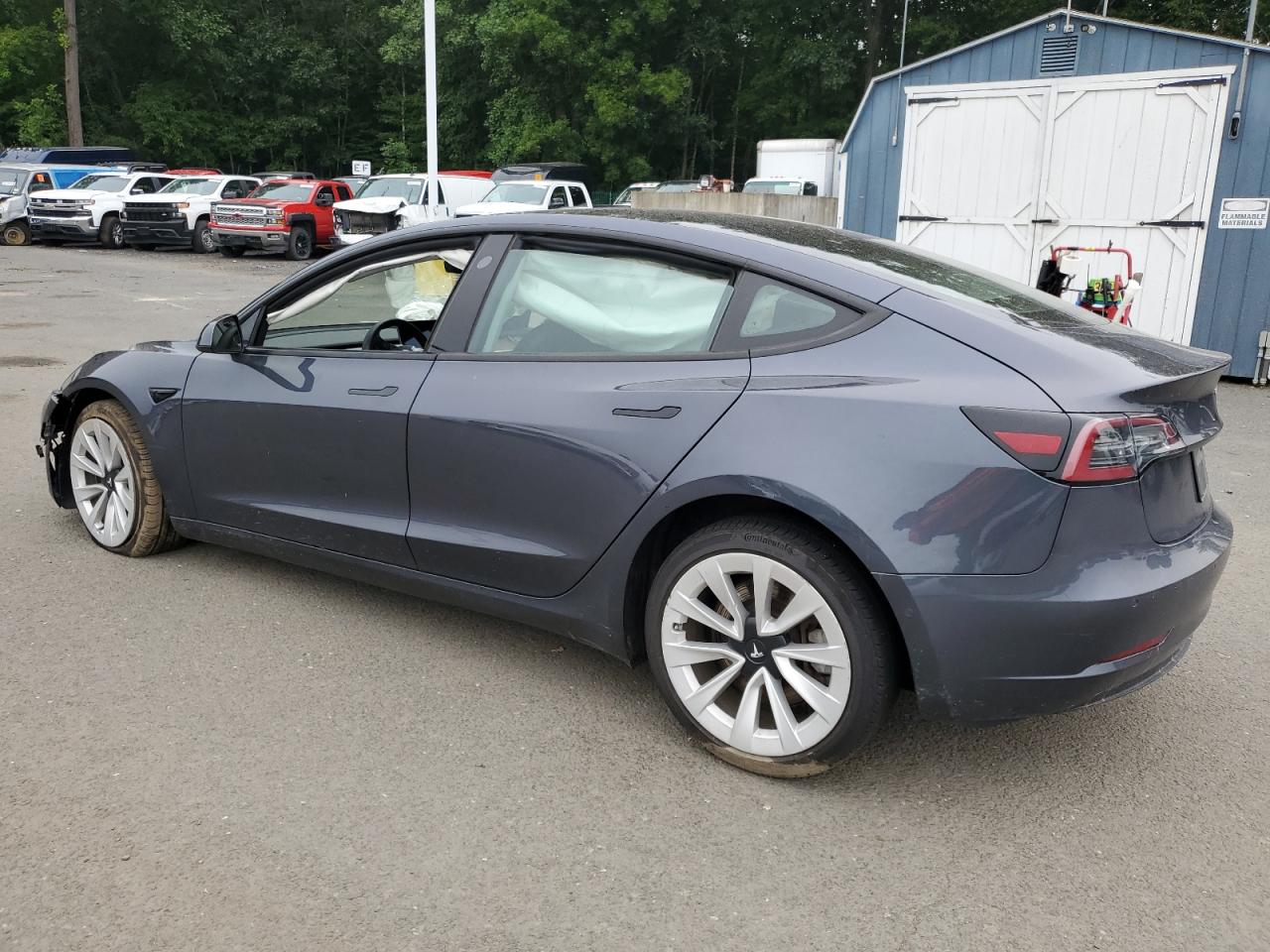 5YJ3E1EB7MF031459 2021 TESLA MODEL 3 - Image 2