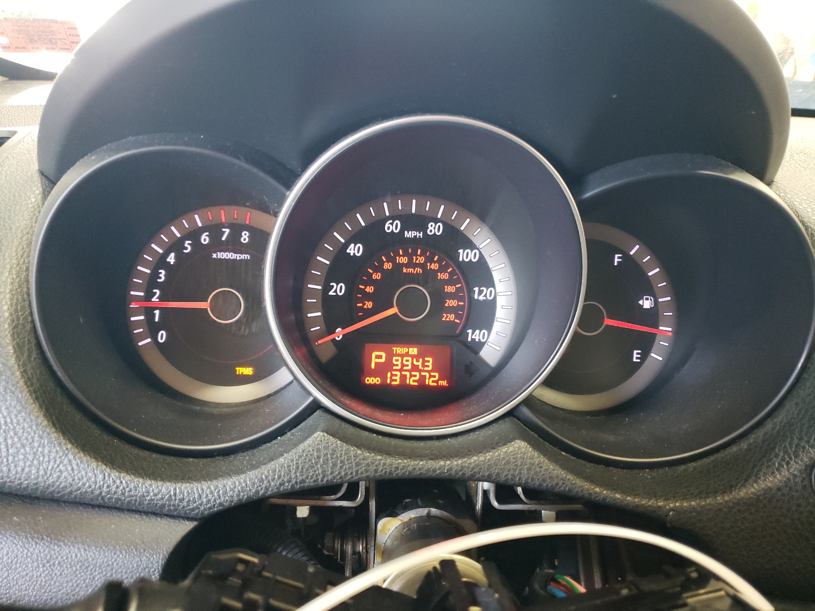 KNAFU4A29A5186435 2010 Kia Forte Ex