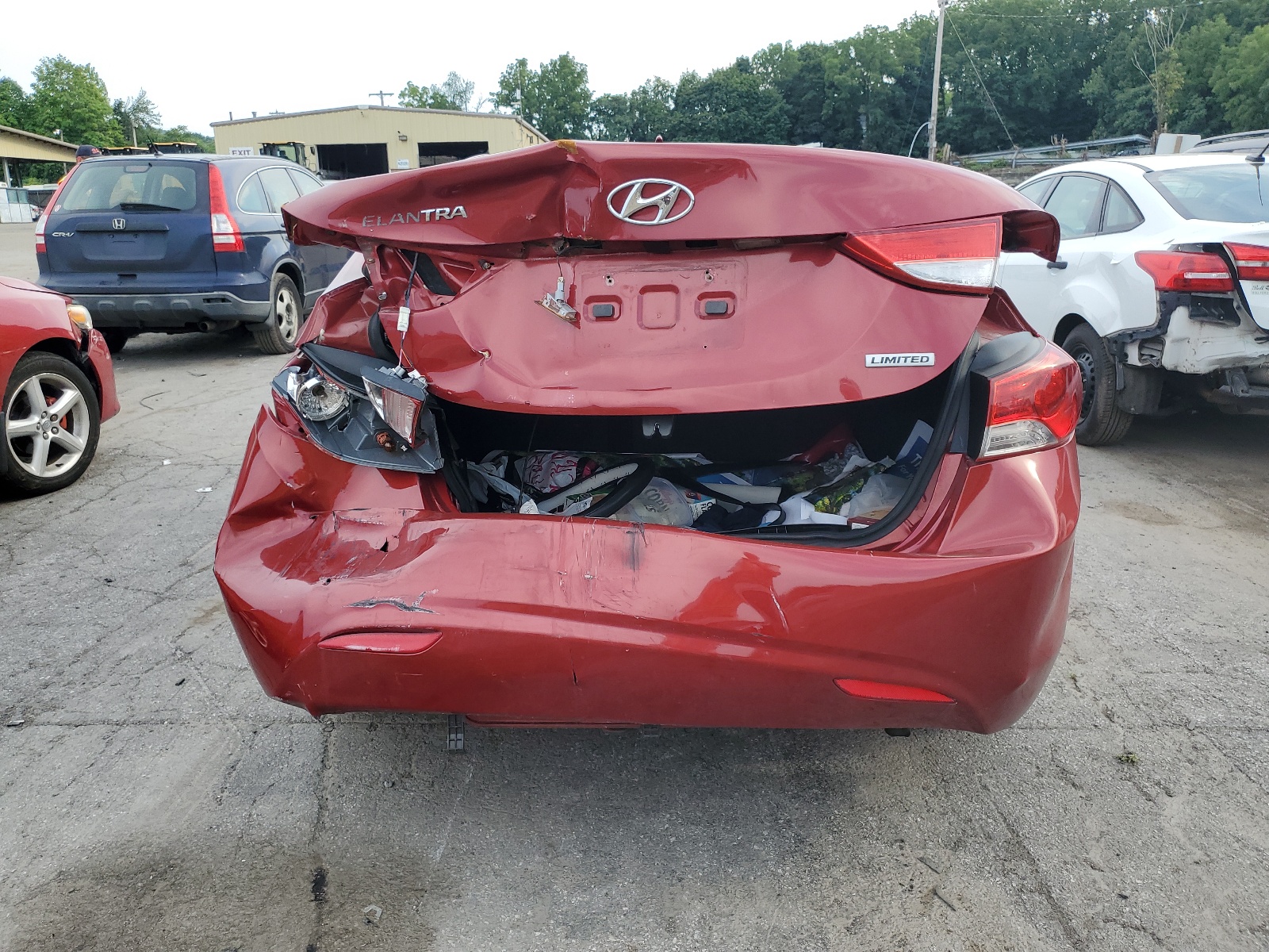 KMHDH4AE7CU493728 2012 Hyundai Elantra Gls