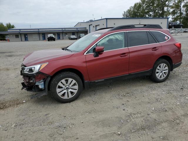  SUBARU OUTBACK 2017 Красный