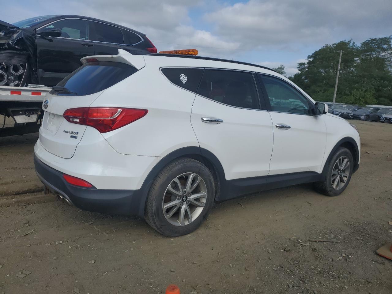 2016 Hyundai Santa Fe Sport white suv gas 5XYZUDLA3GG358785 photo #4