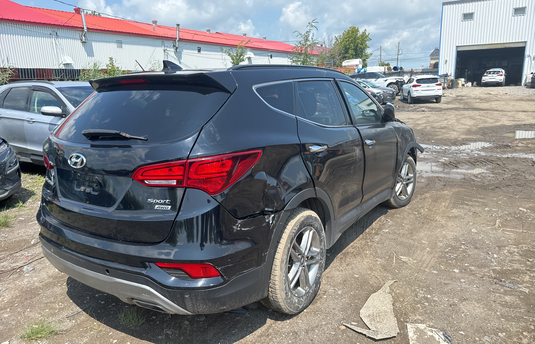 2017 Hyundai Santa Fe Sport vin: 5XYZUDLB4HG401878