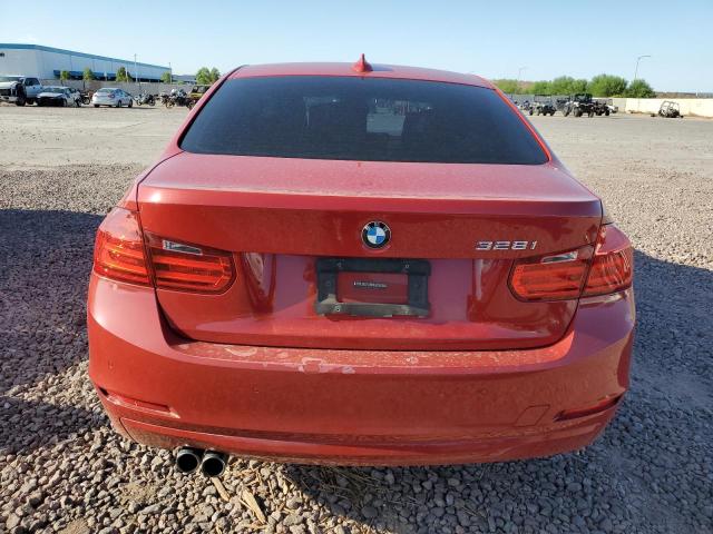  BMW 3 SERIES 2015 Czerwony