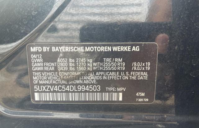 2013 BMW X5 xDrive35I vin: 5UXZV4C54DL994503