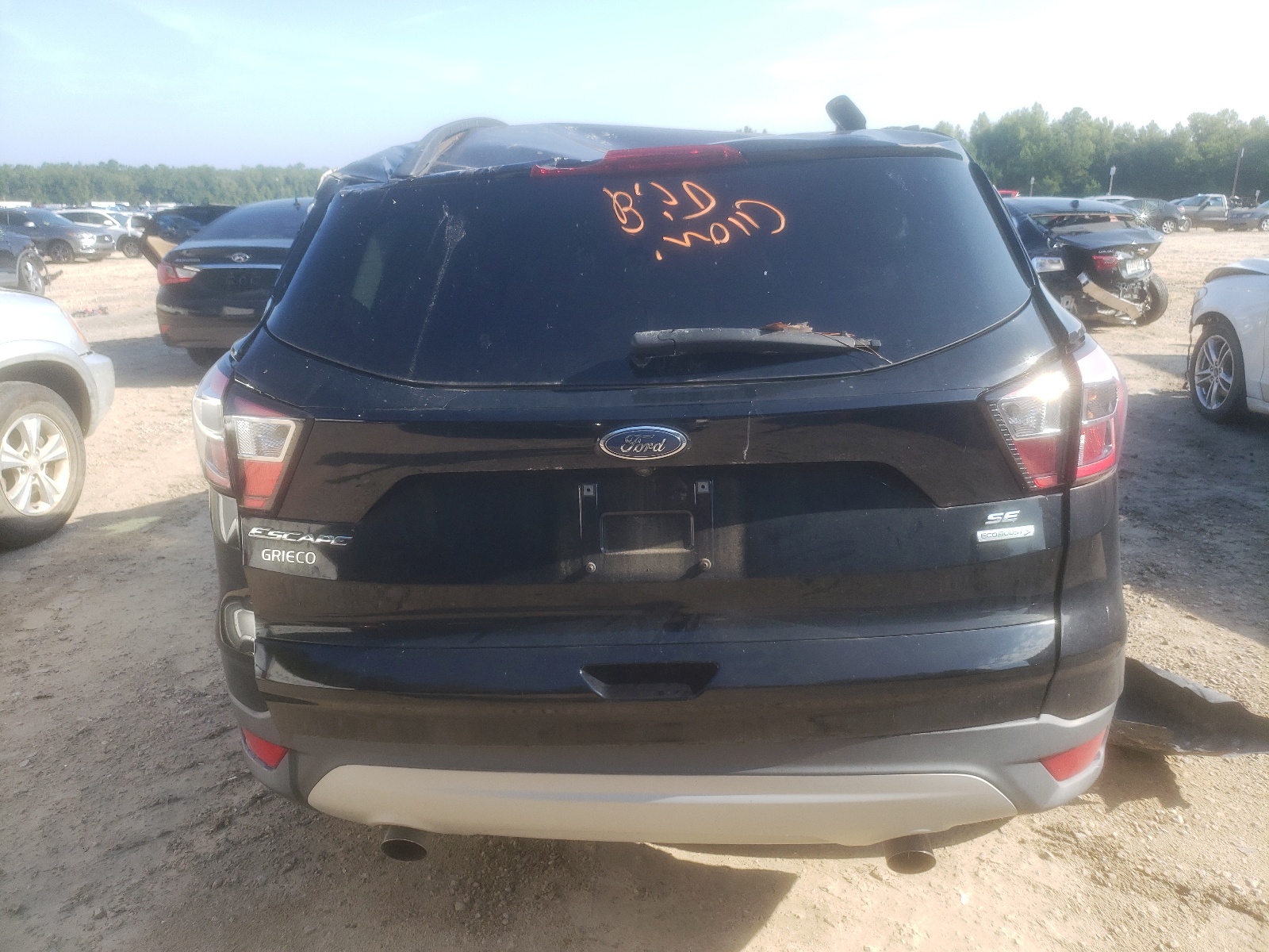 2018 Ford Escape Se vin: 1FMCU0GD4JUA11034