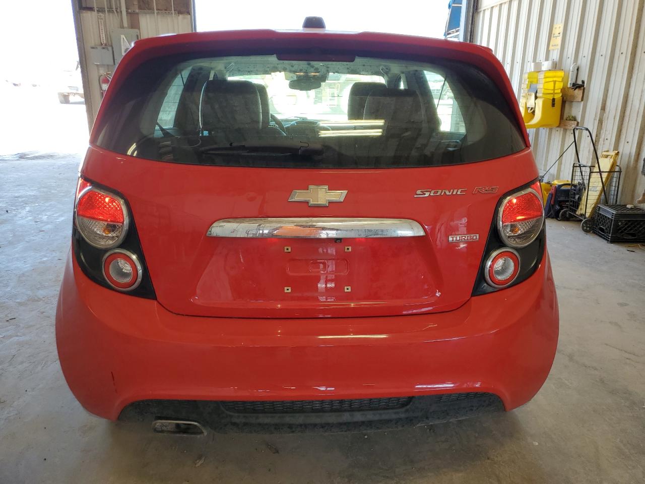 2016 Chevrolet Sonic Rs VIN: 1G1JH6SBXG4119037 Lot: 66850564