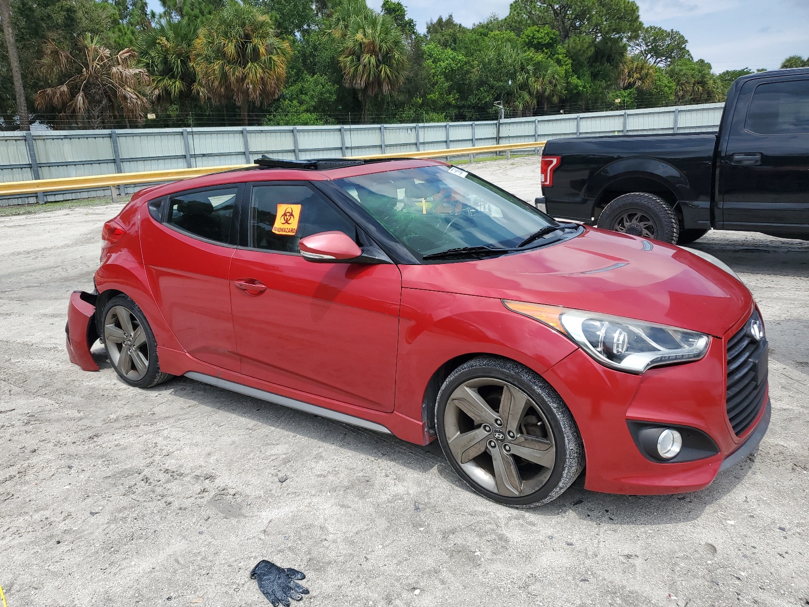 KMHTC6AE2DU111399 2013 Hyundai Veloster Turbo