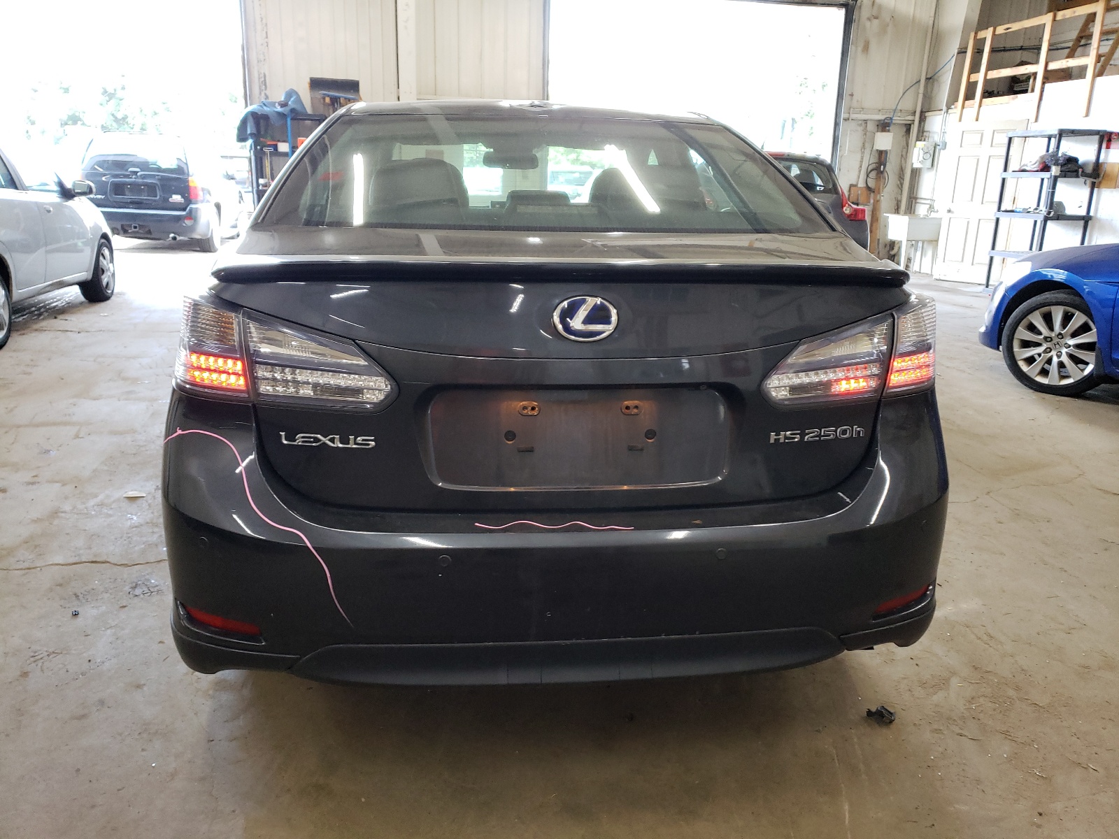 JTHBB1BA8A2000587 2010 Lexus Hs 250H