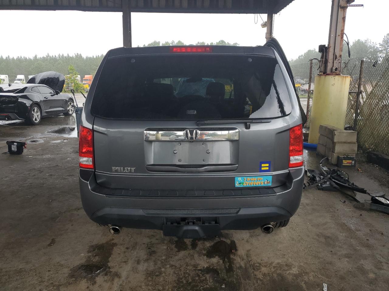 5FNYF3H50DB006102 2013 Honda Pilot Exl