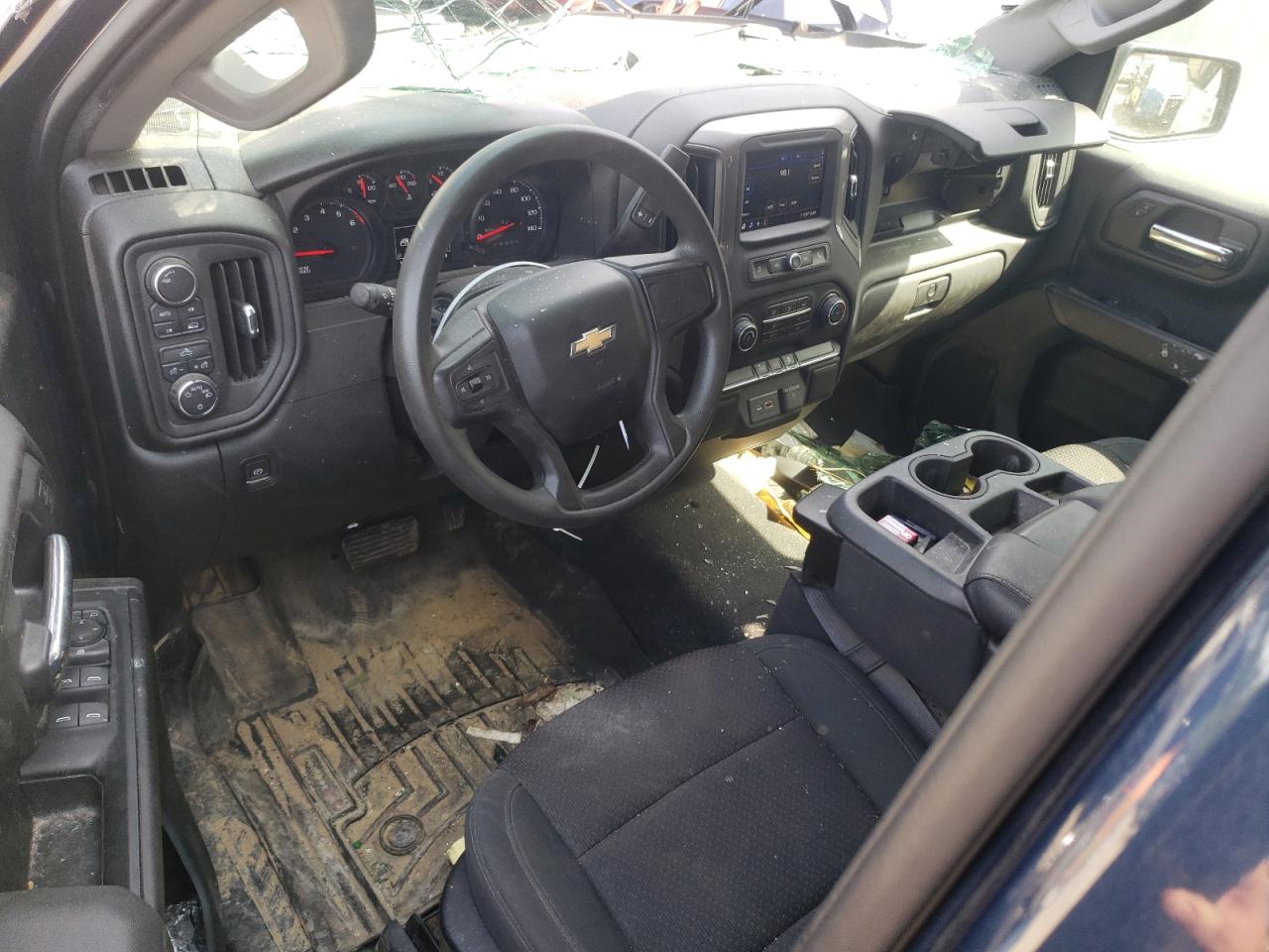 2021 Chevrolet Silverado K1500 Custom VIN: 1GCPYBEH4MZ117051 Lot: 65187474