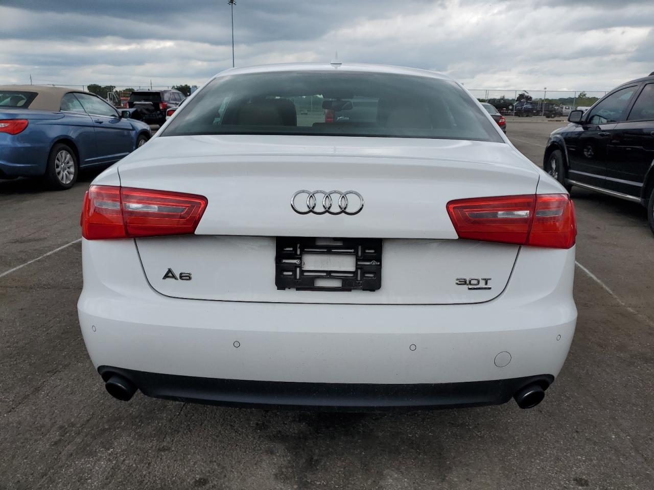 2013 Audi A6 Premium Plus VIN: WAUGGAFC9DN055537 Lot: 64657484