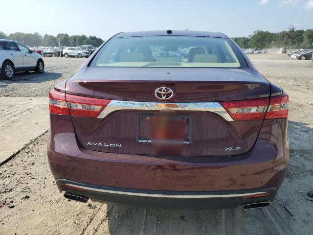 Sedans TOYOTA AVALON 2016 Burgundy