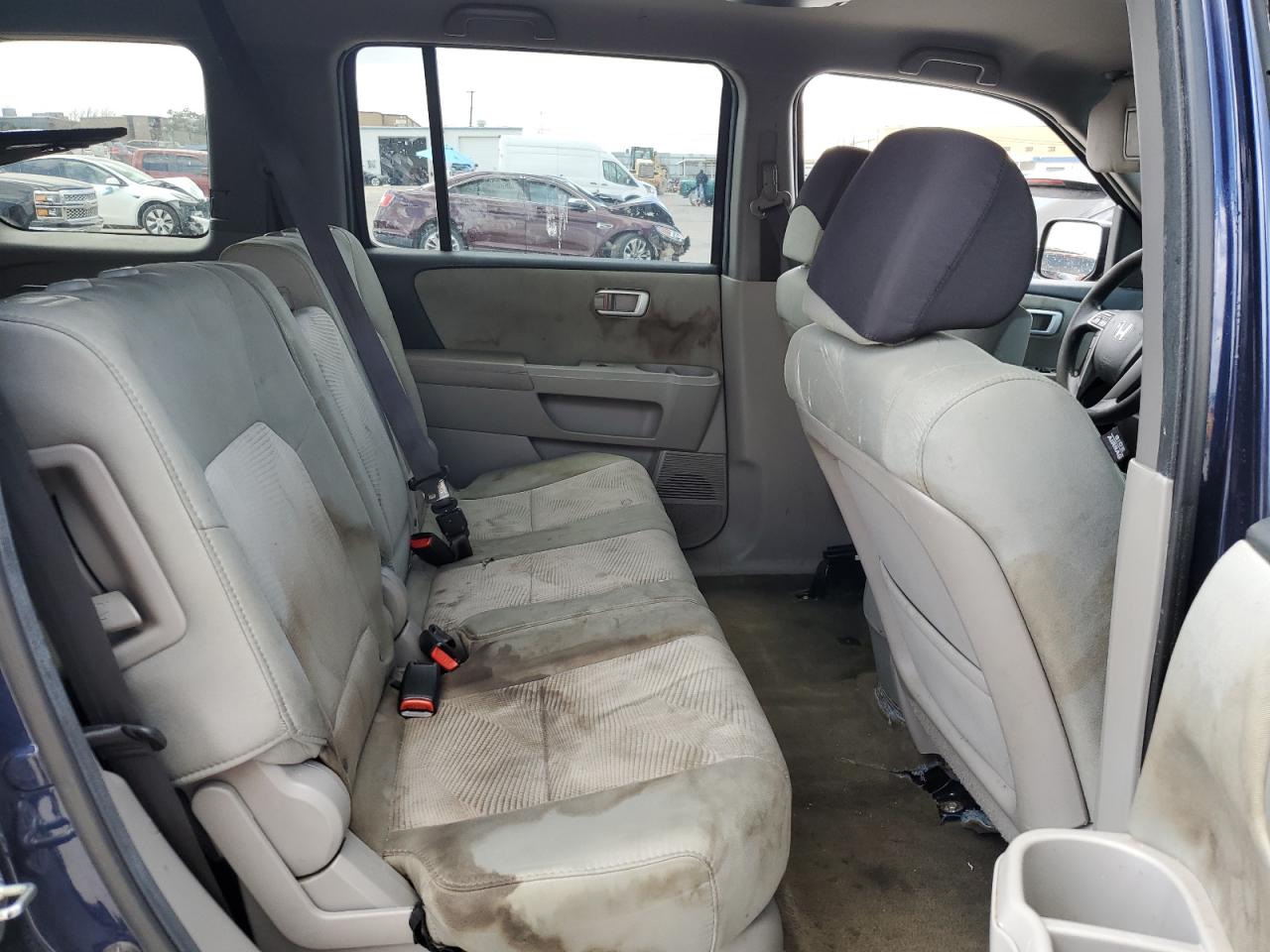 5FNYF3H22EB007033 2014 Honda Pilot Lx