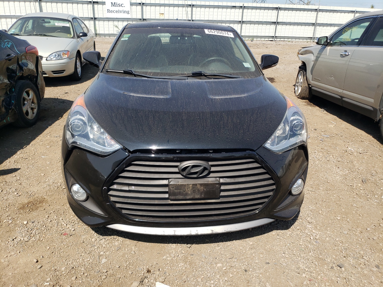 2013 Hyundai Veloster Turbo vin: KMHTC6AE8DU129311