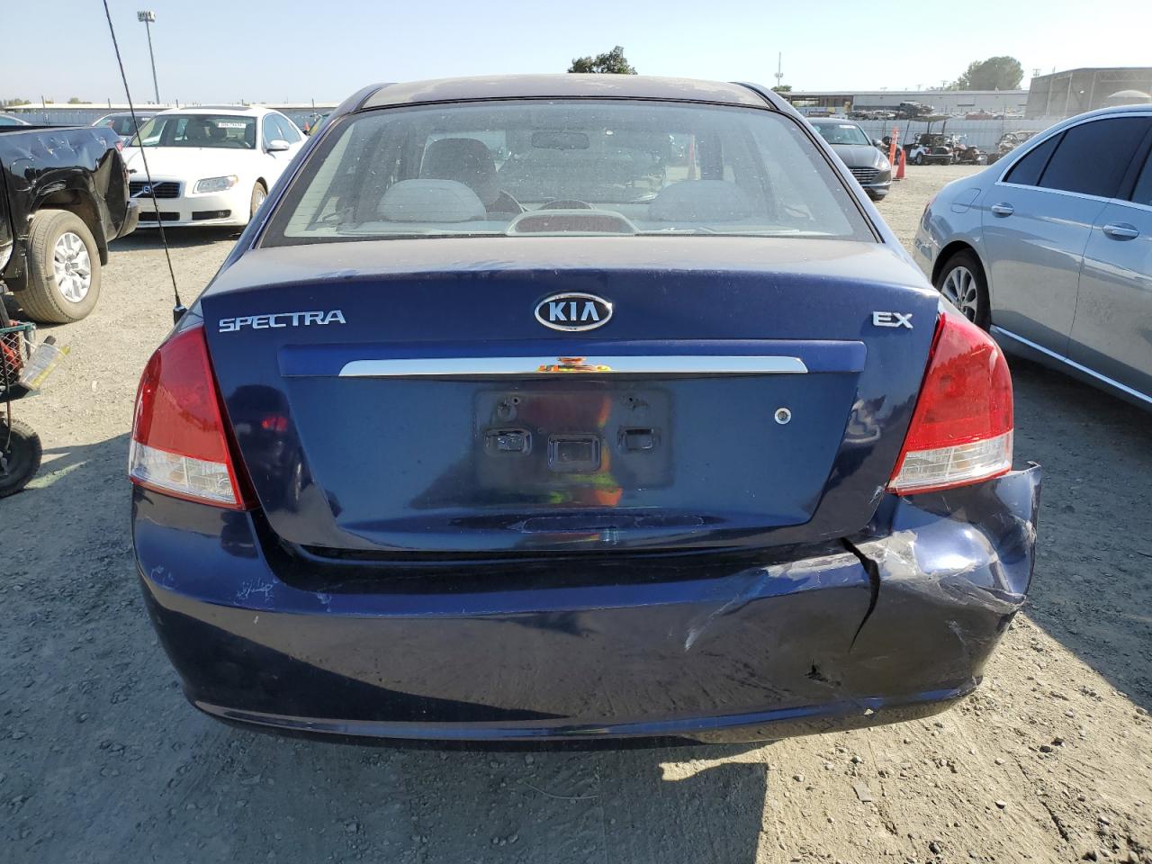 2007 Kia Spectra Ex VIN: KNAFE122975481926 Lot: 69708534