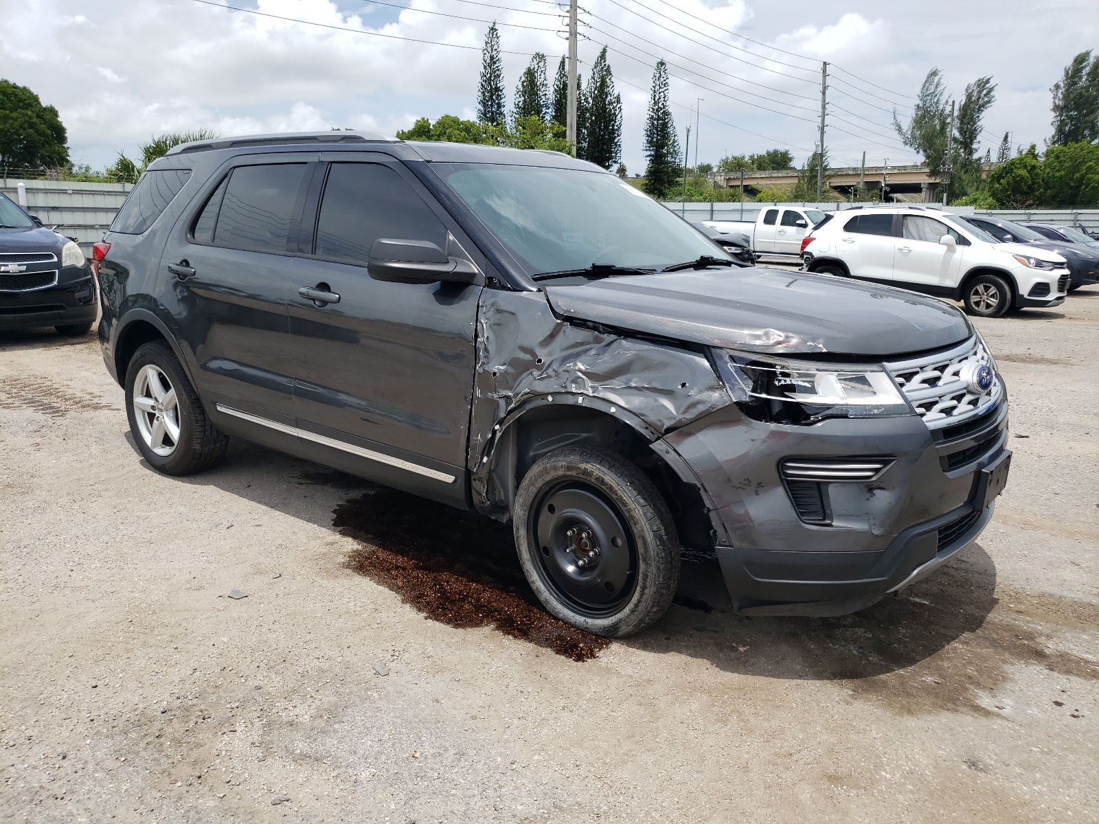 1FM5K7D84KGB36727 2019 Ford Explorer Xlt