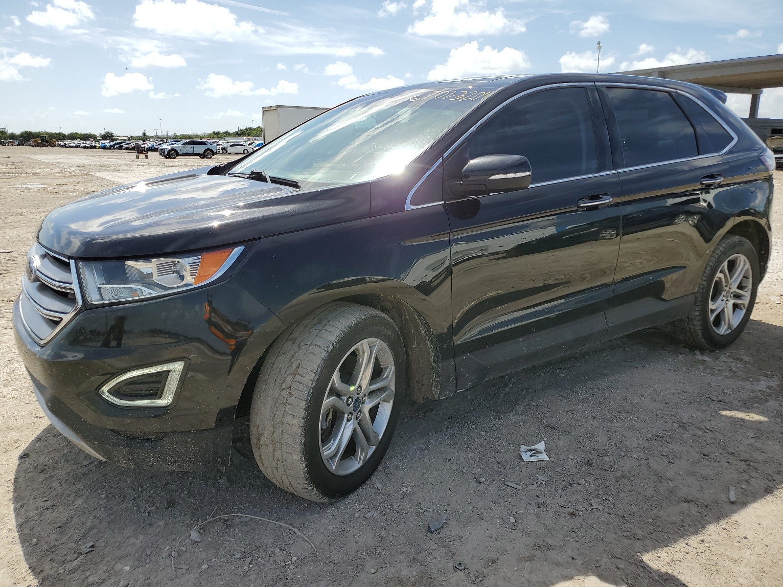 2017 Ford Edge Titanium vin: 2FMPK4K90HBC03472