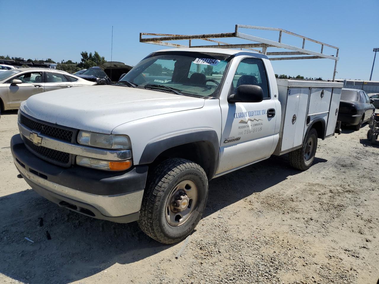 2001 Chevrolet Silverado C2500 Heavy Duty للبيع في Antelope، CA - Rear End