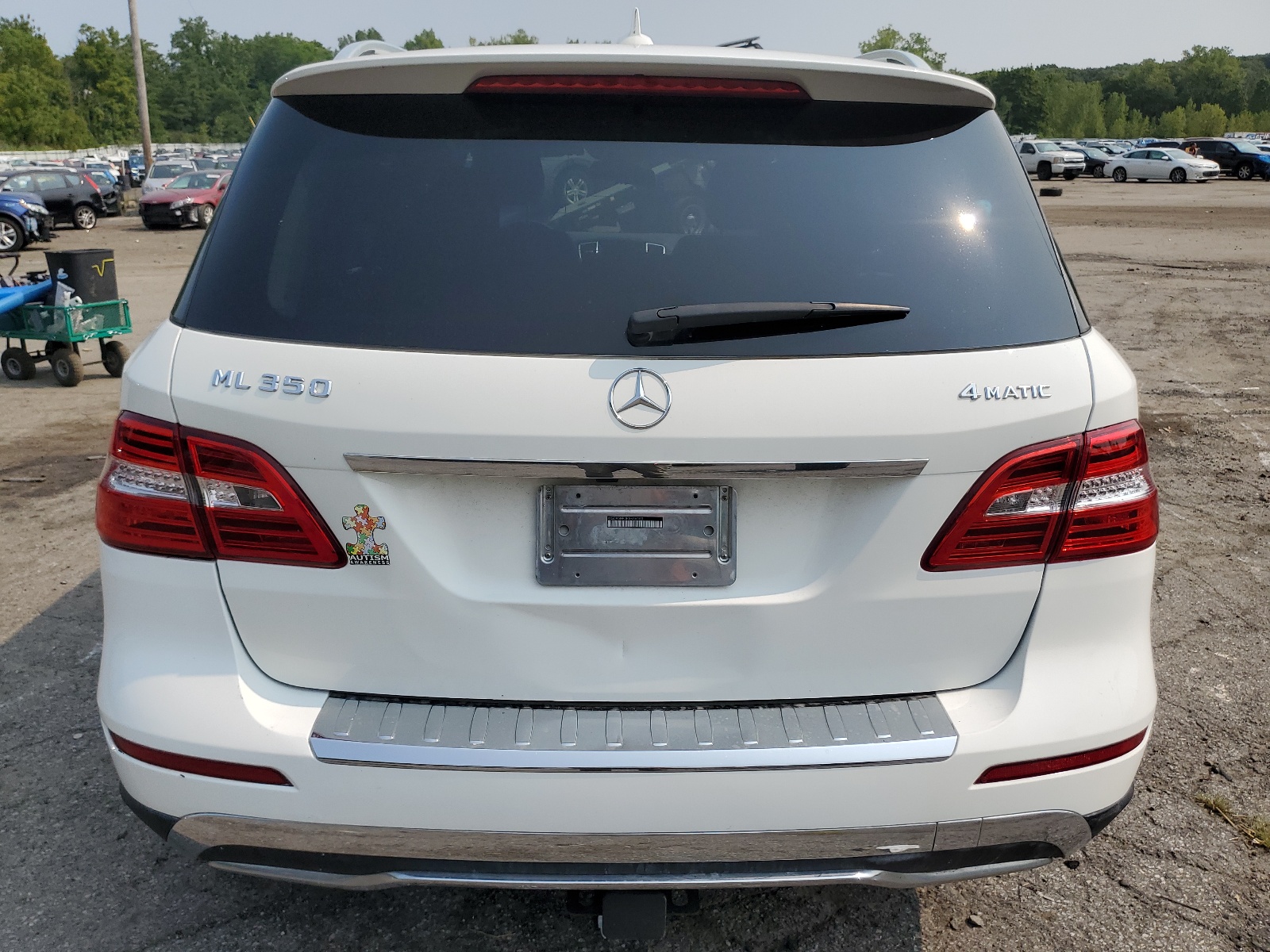 4JGDA5HB3FA536103 2015 Mercedes-Benz Ml 350 4Matic