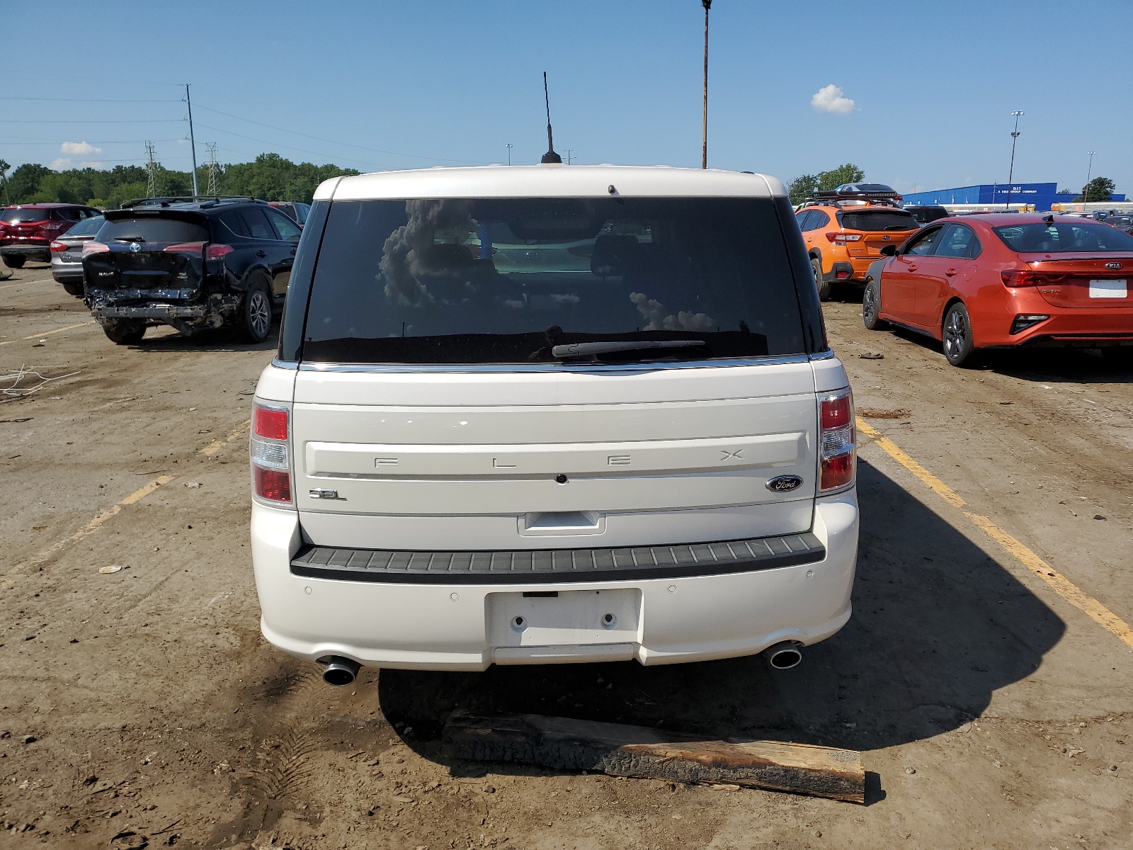 2FMGK5C89KBA28643 2019 Ford Flex Sel