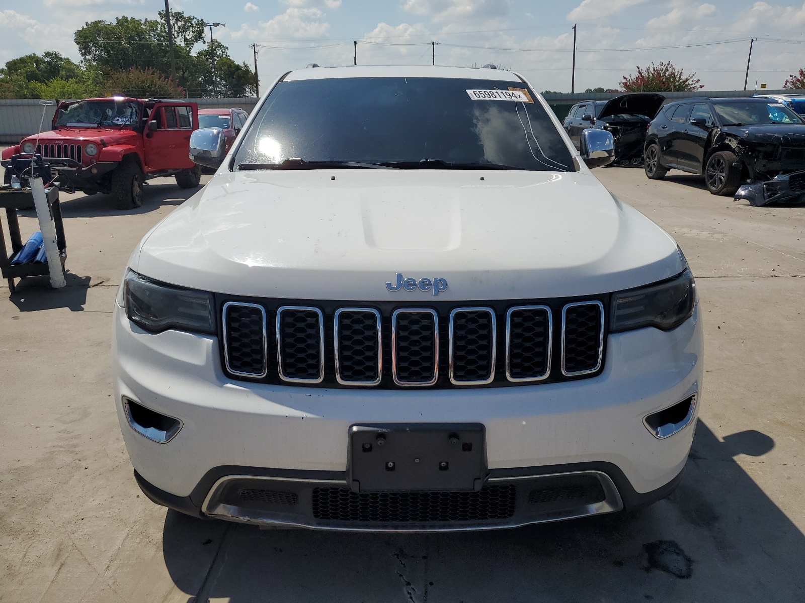 2017 Jeep Grand Cherokee Limited vin: 1C4RJEBG6HC877601