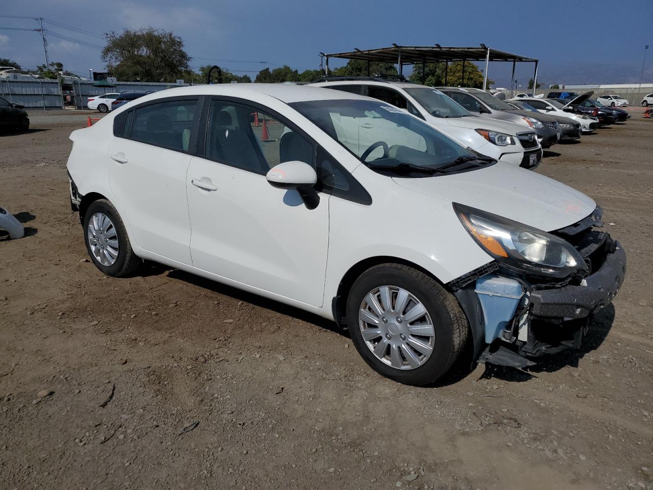 2013 Kia Rio Lx VIN: KNADM4A30D6306220 Lot: 65394324