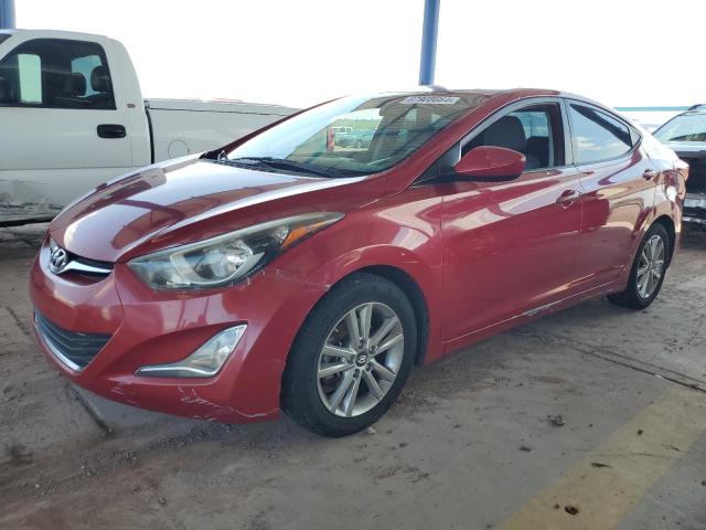  HYUNDAI ELANTRA 2014 Czerwony