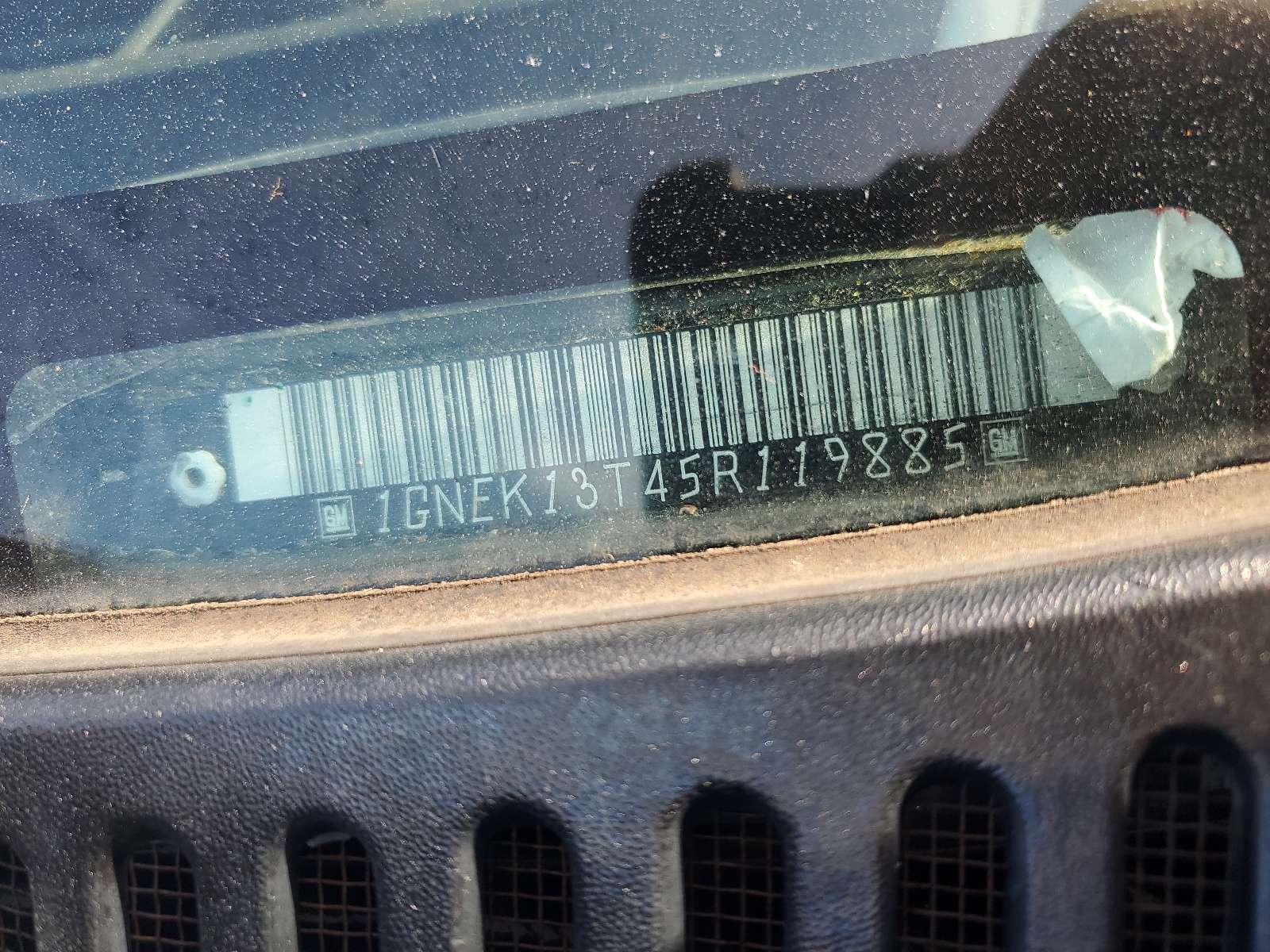 1GNEK13T45R119885 2005 Chevrolet Tahoe K1500