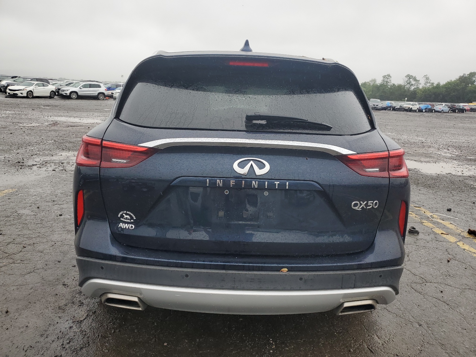 3PCAJ5BB8MF107558 2021 Infiniti Qx50 Luxe