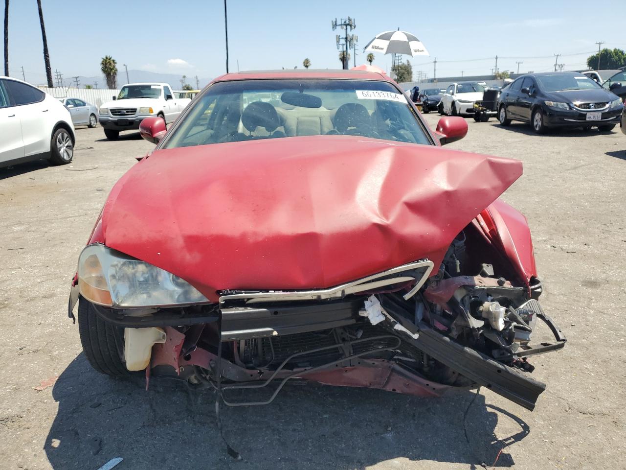 2001 Acura 3.2Cl Type-S VIN: 19UYA42721A032916 Lot: 66133764