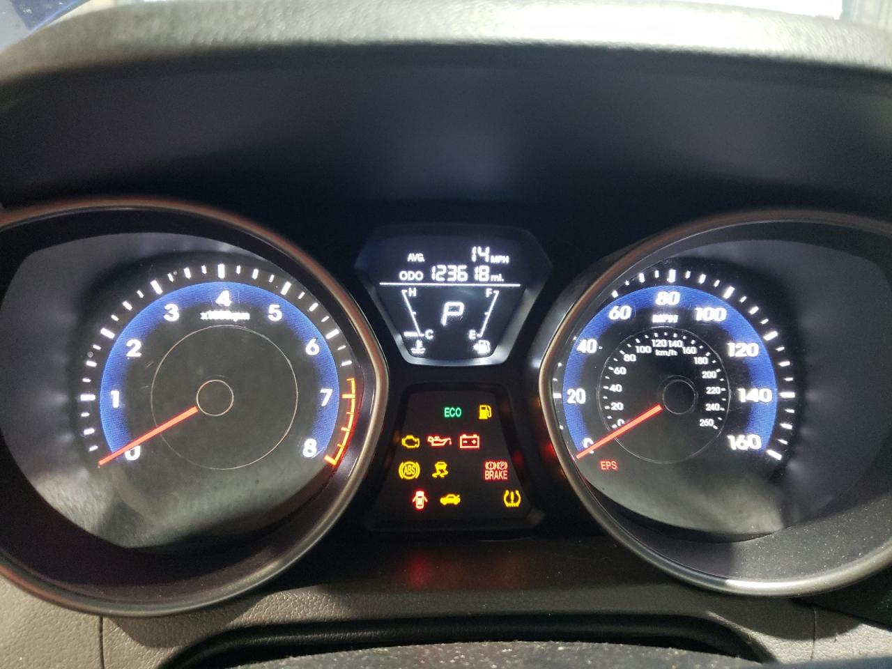 2012 Hyundai Elantra Gls VIN: 5NPDH4AE1CH106329 Lot: 66651424