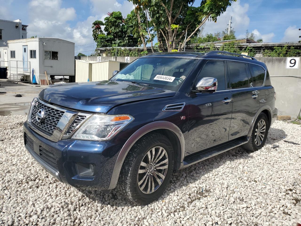 2018 Nissan Armada Platinum VIN: JN8AY2NF4J9332708 Lot: 65653034