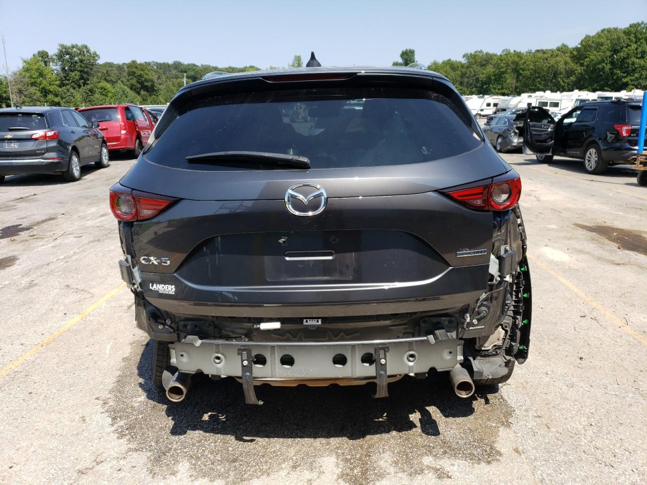 2021 Mazda Cx-5 Grand Touring VIN: JM3KFADM5M0414611 Lot: 65353674