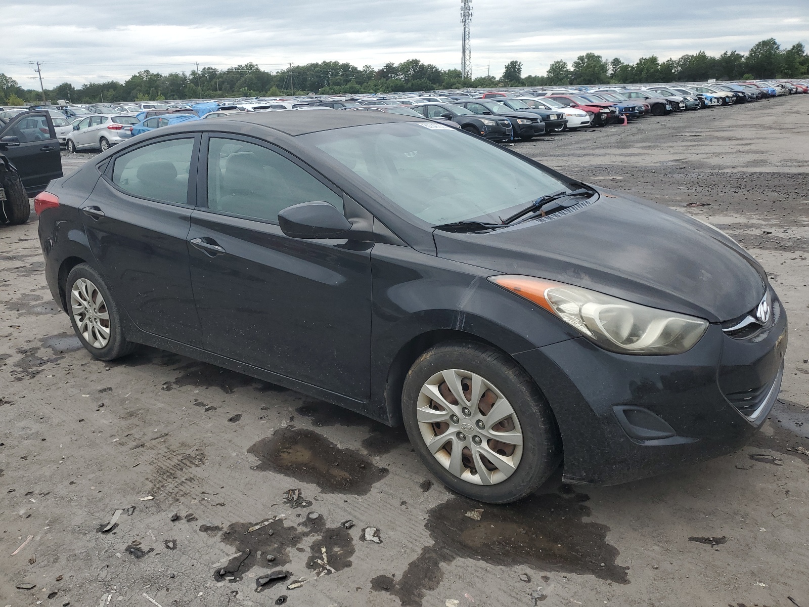 2013 Hyundai Elantra Gls vin: KMHDH4AE4DU489394