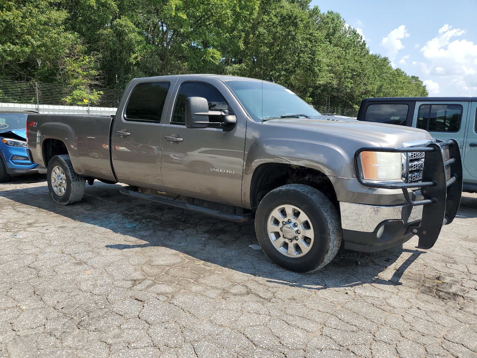 2014 GMC Sierra K2500 Slt vin: 1GT121E87EF131658