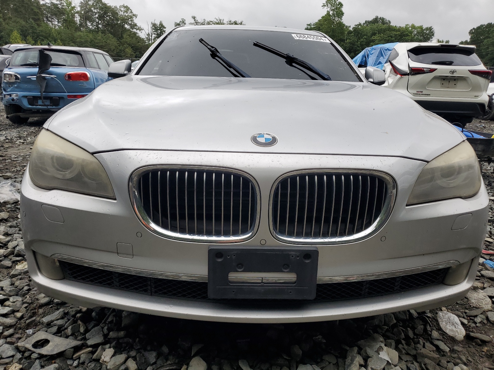 2012 BMW 750 Lxi vin: WBAKC8C55CC435134