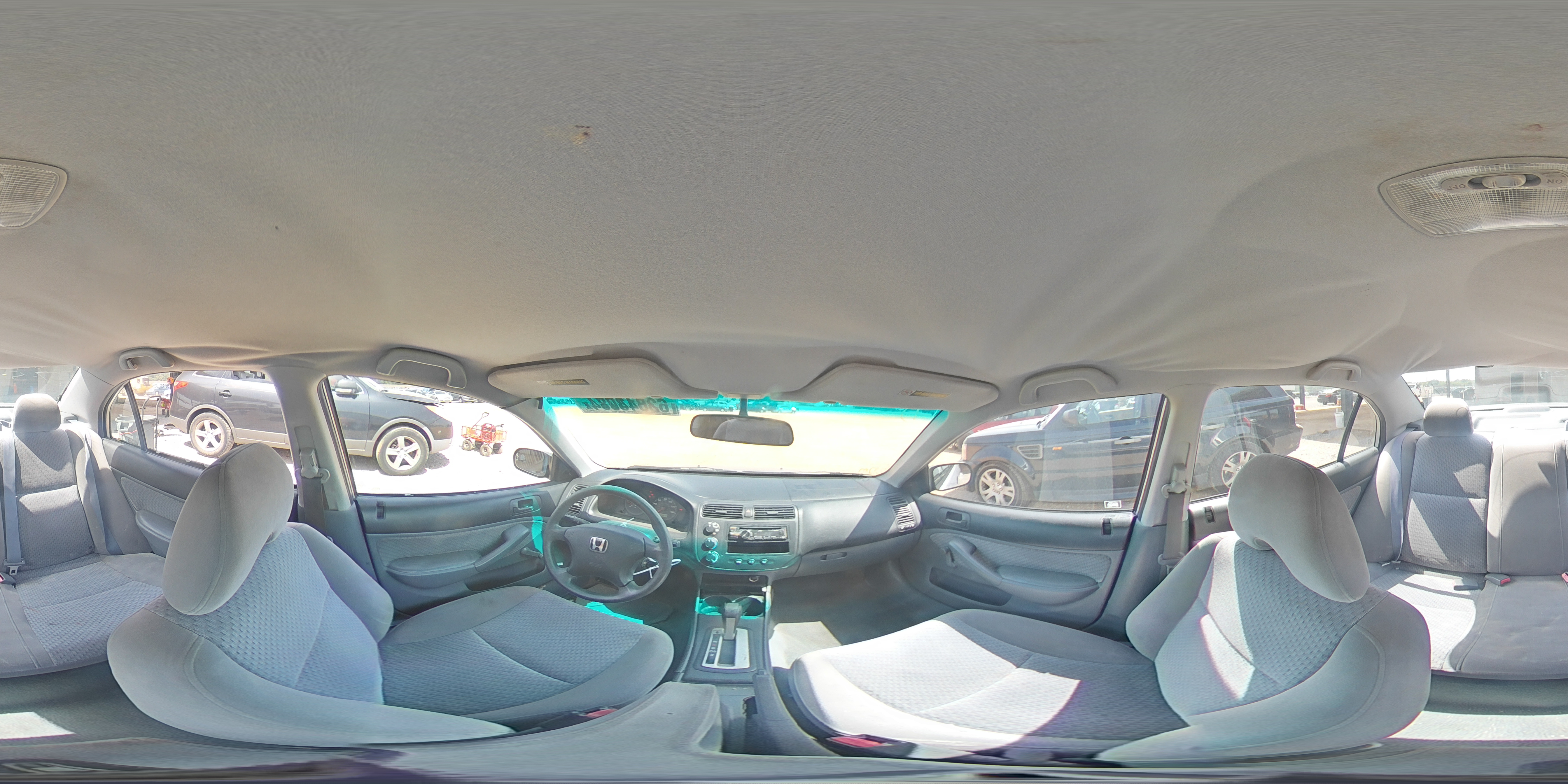 2004 Honda Civic Dx Vp VIN: 1HGES16394L007400 Lot: 63813774