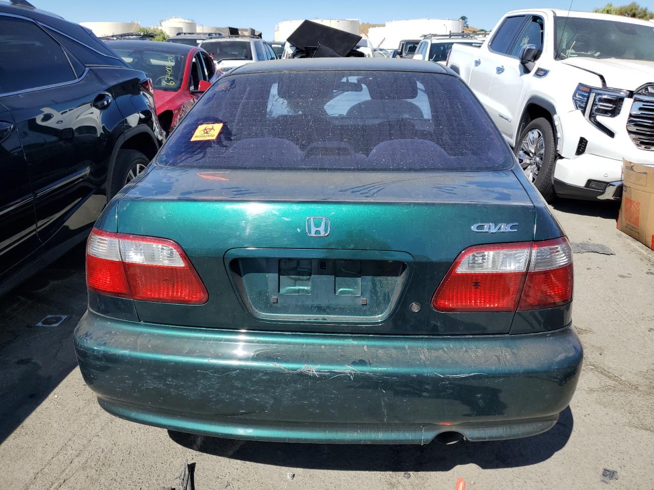 1999 Honda Civic Base VIN: 2HGEJ6613XH581071 Lot: 66200384