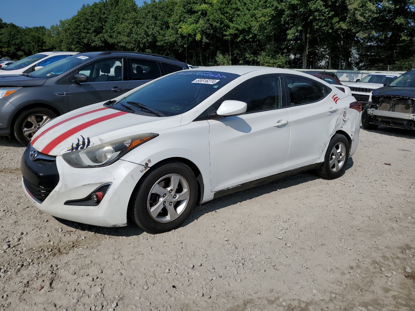 2014 Hyundai Elantra Se vin: 5NPDH4AE2EH485747