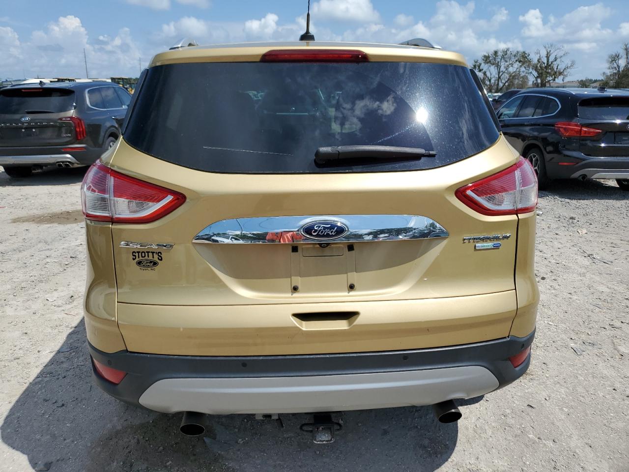 2014 Ford Escape Titanium VIN: 1FMCU9J99EUD35711 Lot: 66845614