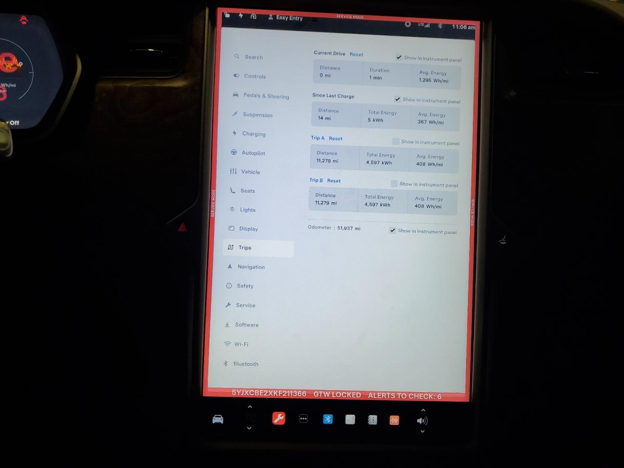 5YJXCBE2XKF211366 2019 Tesla Model X