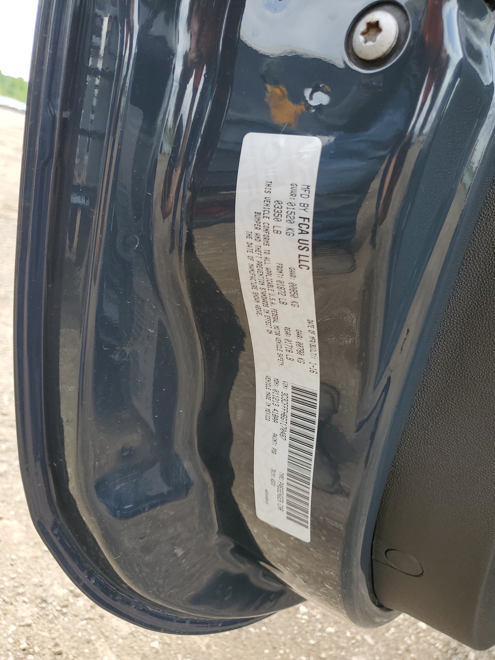 3C3CFFFH6GT170487 2016 Fiat 500 Abarth